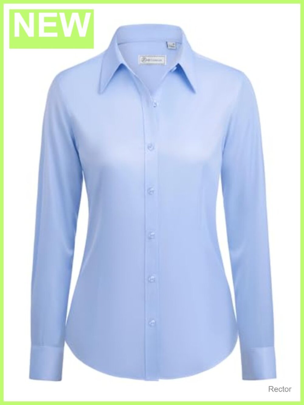 Wrinkle Free Button Down Shirt Long Sleeve Classic Fit Collared Office